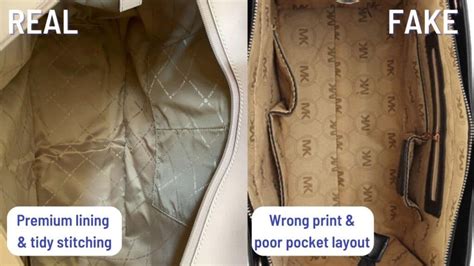 how can you tell if michael kors bag is real|Michael Kors bag authenticity check.